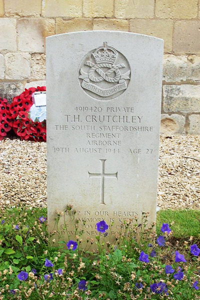 Grave of T. Crutchley